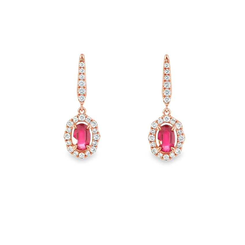 visualize python, java, javascript, typescript, and... 9ct Rose Gold Ruby & Diamond Earrings. Design: BEFSV-13-RU-2C – Stearns ...