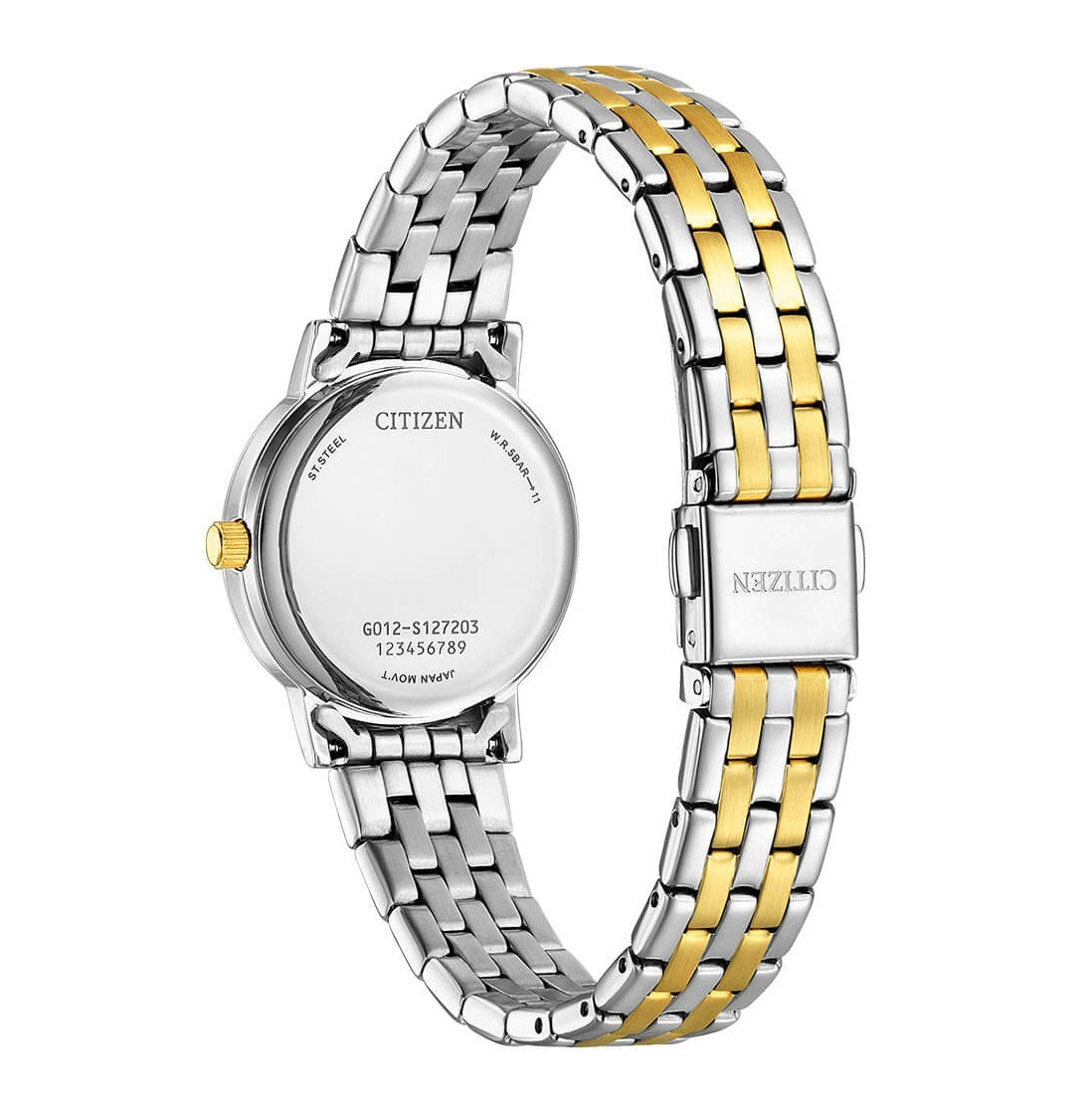 Citizen Ladies Quartz Bracelet WR50 Watch. Model No: EU6096-58L