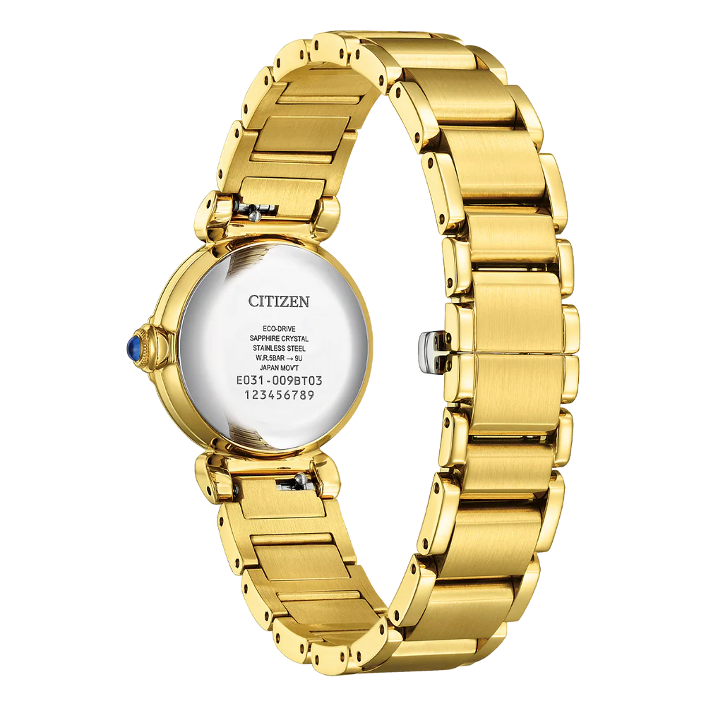 Citizen Ladies Eco-Drive Bracelet SSYP WR50 Watch. Model No: EM1132-88H.