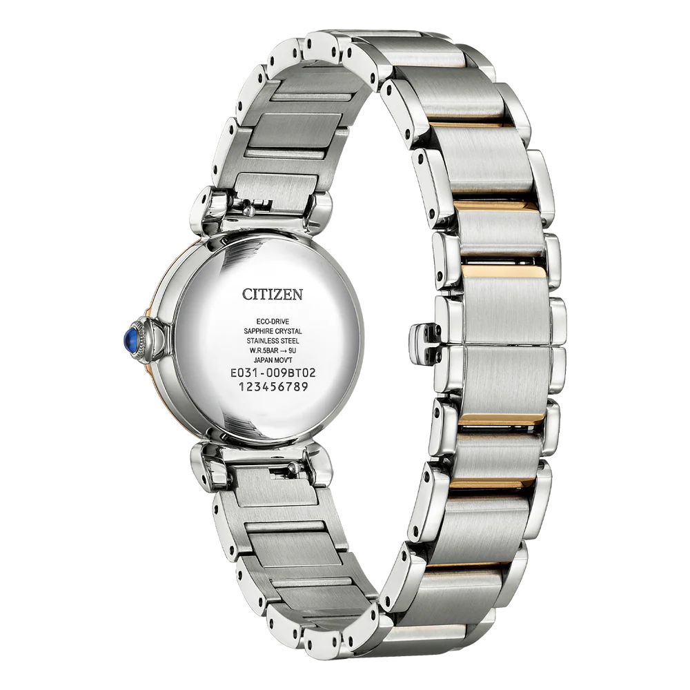 Citizen Ladies Eco-Drive SSTT WR50 Watch. Model No: EM1136-87D.