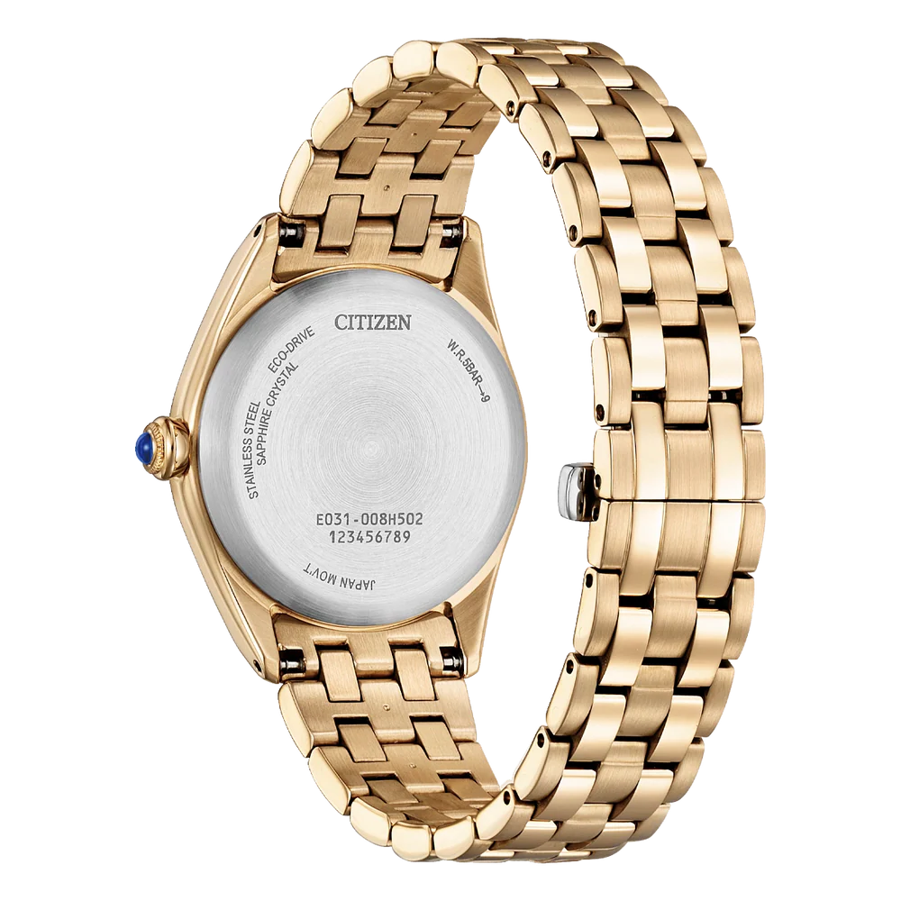 Citizen Ladies Eco-Drive Bracelet SSYP WR50 Watch. Model No: EM1143-81X.