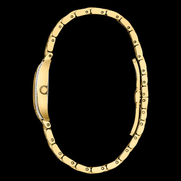 Citizen Ladies Eco-Drive Stainless Steel Gold-tone WR Bracelet Watch. Design No: EG7112-59E