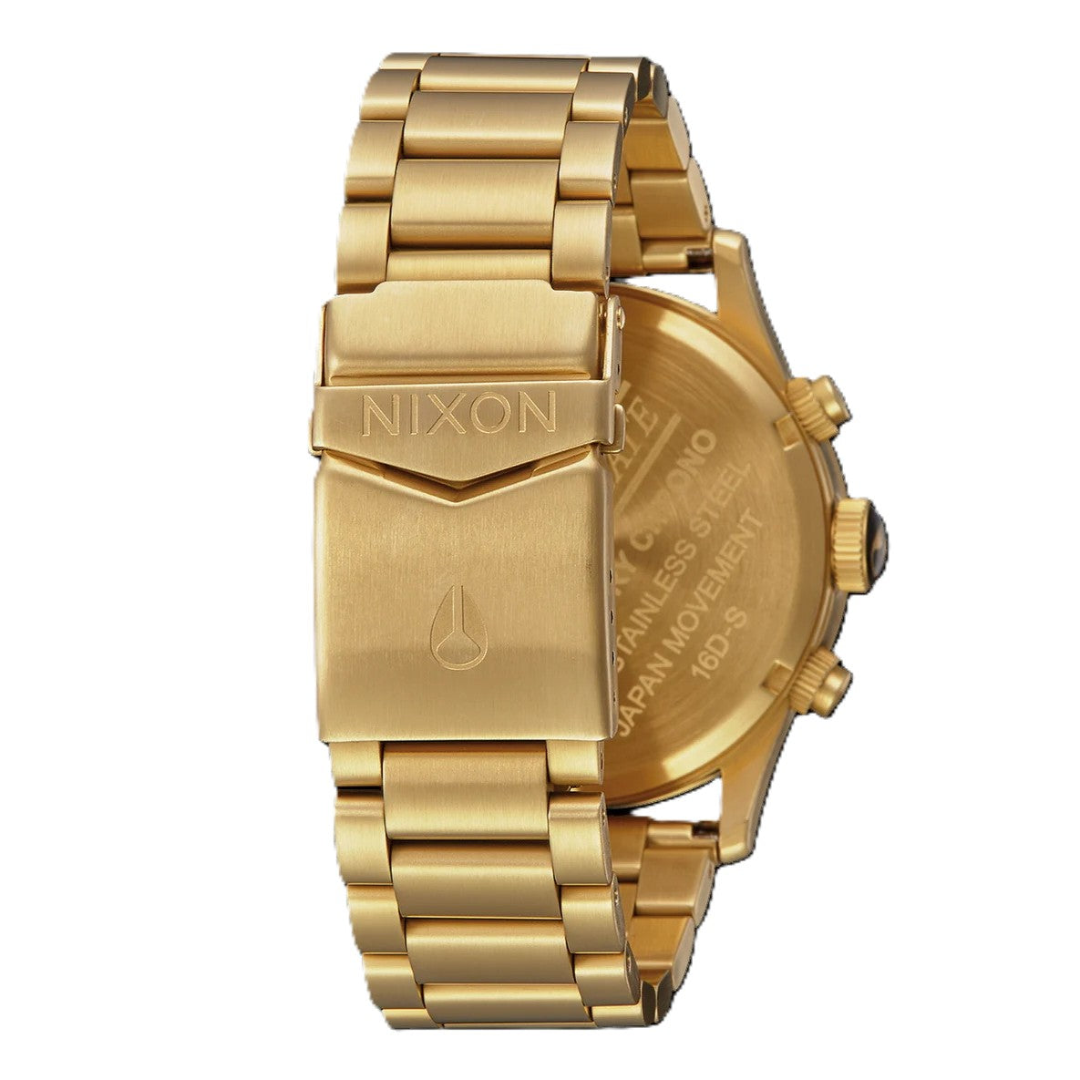 Nixon Sentry Chrono Gold/Blue Sunray Gents Watch. Model No: A1390-1922