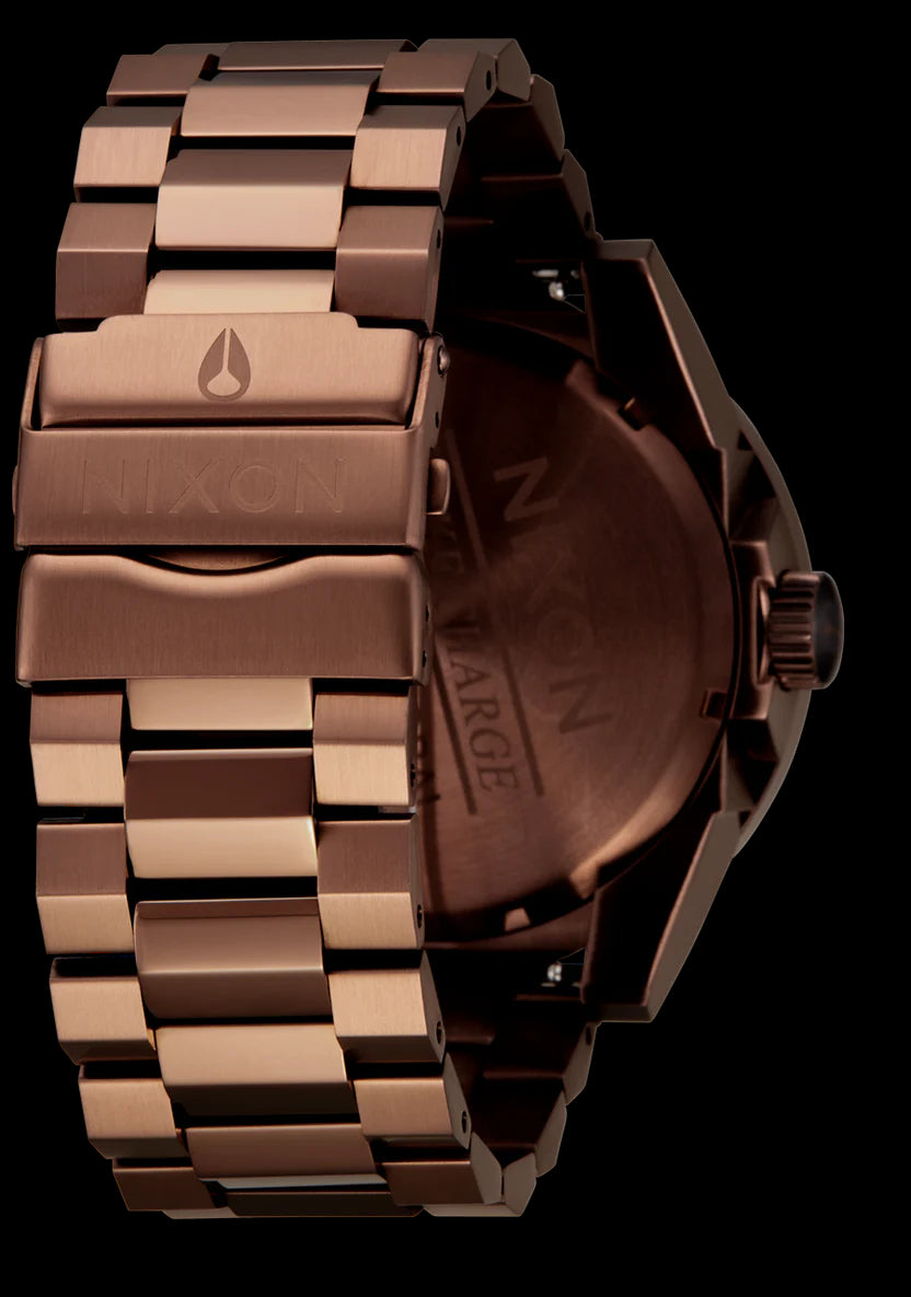 Corporal Stainless Steel Chocolate / Dark Roast Watch. Design No: A346-5253-00