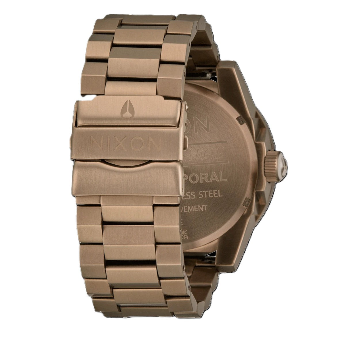 Nixon CORPORAL STAINLESS STEEL DESERT GOLD / ARLES BLUE Gents Watch. Model No: A346-5301