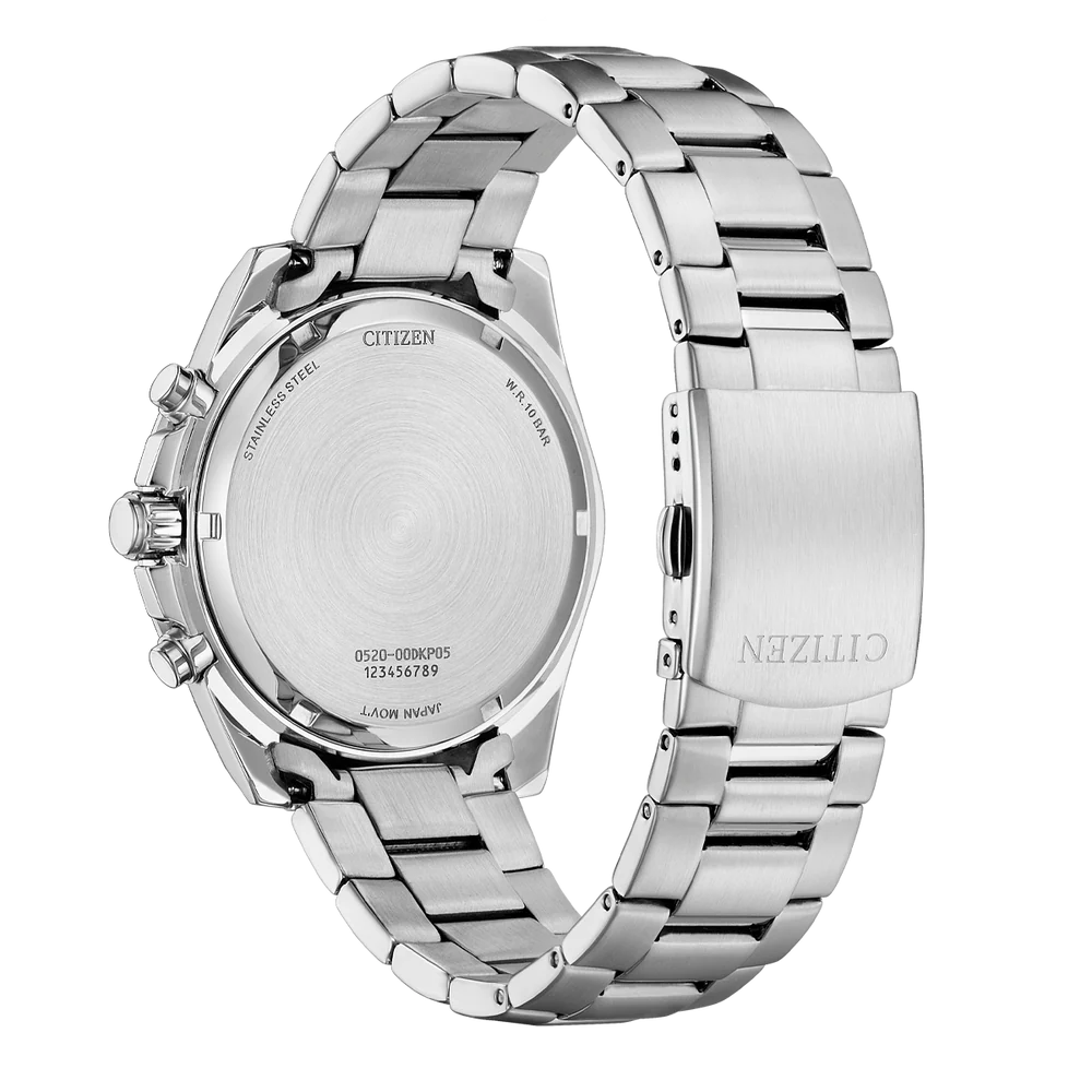 Citizen Gents Quartz Bracelet SSWP WR100 Watch. Design No: AN8230-59L.