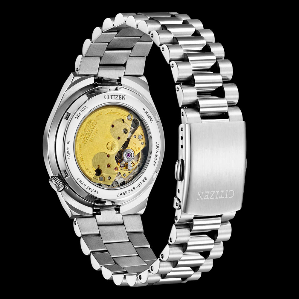 Citizen Tsuyosa Gents Auto Bracelet SSWP WR50 Watch. Design No: NJ0151-53E