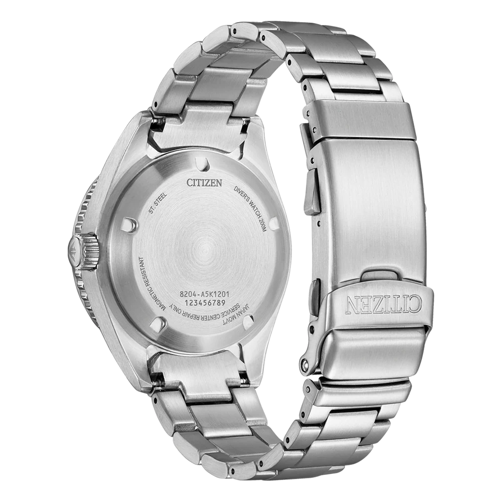 Citizen Promaster Gents Auto Bracelet SSWP WR200 Watch. Design No: NY0120-52X