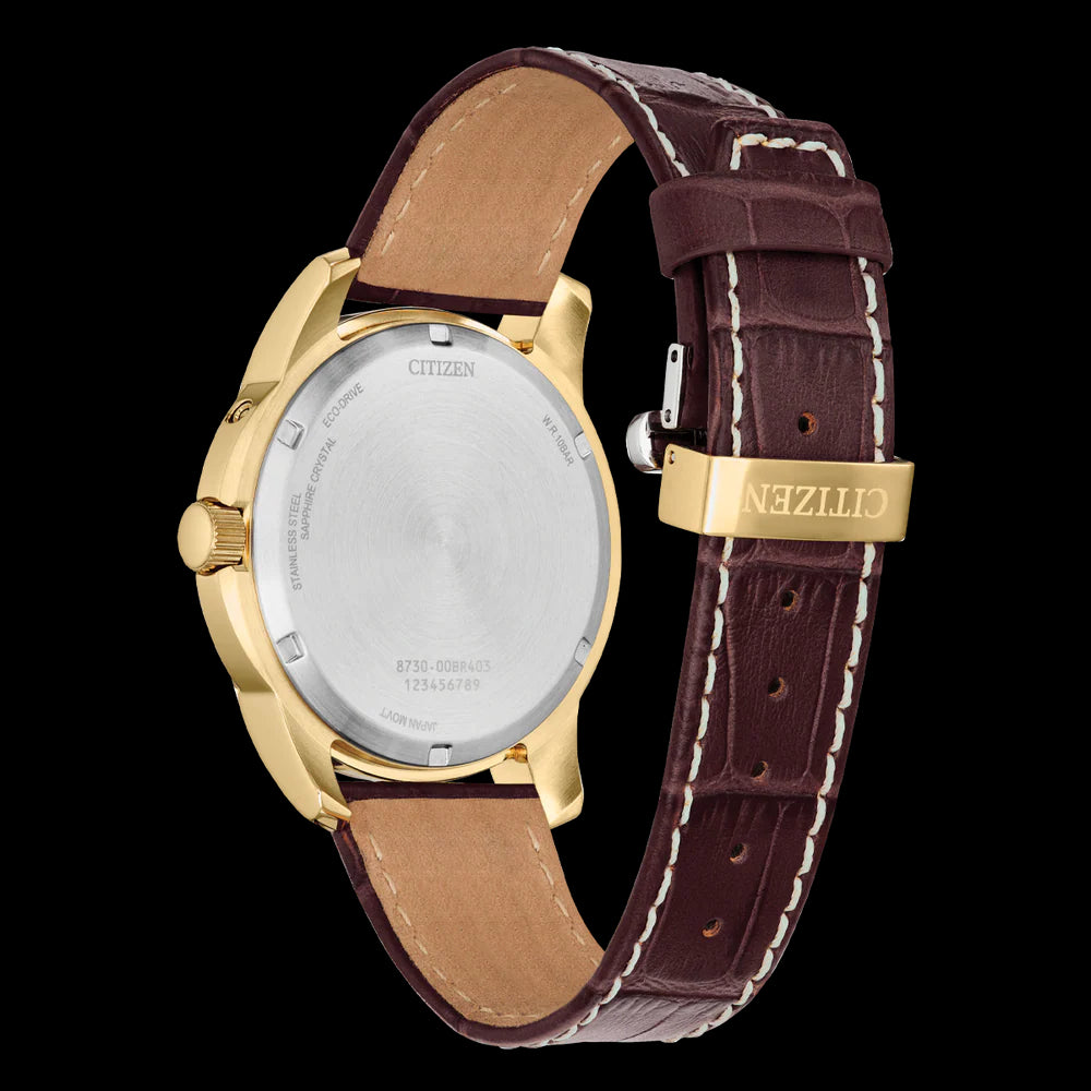 Citizen Gents Eco-Drive Strap SSYP WR100 Watch. Design No: BU0082-06P