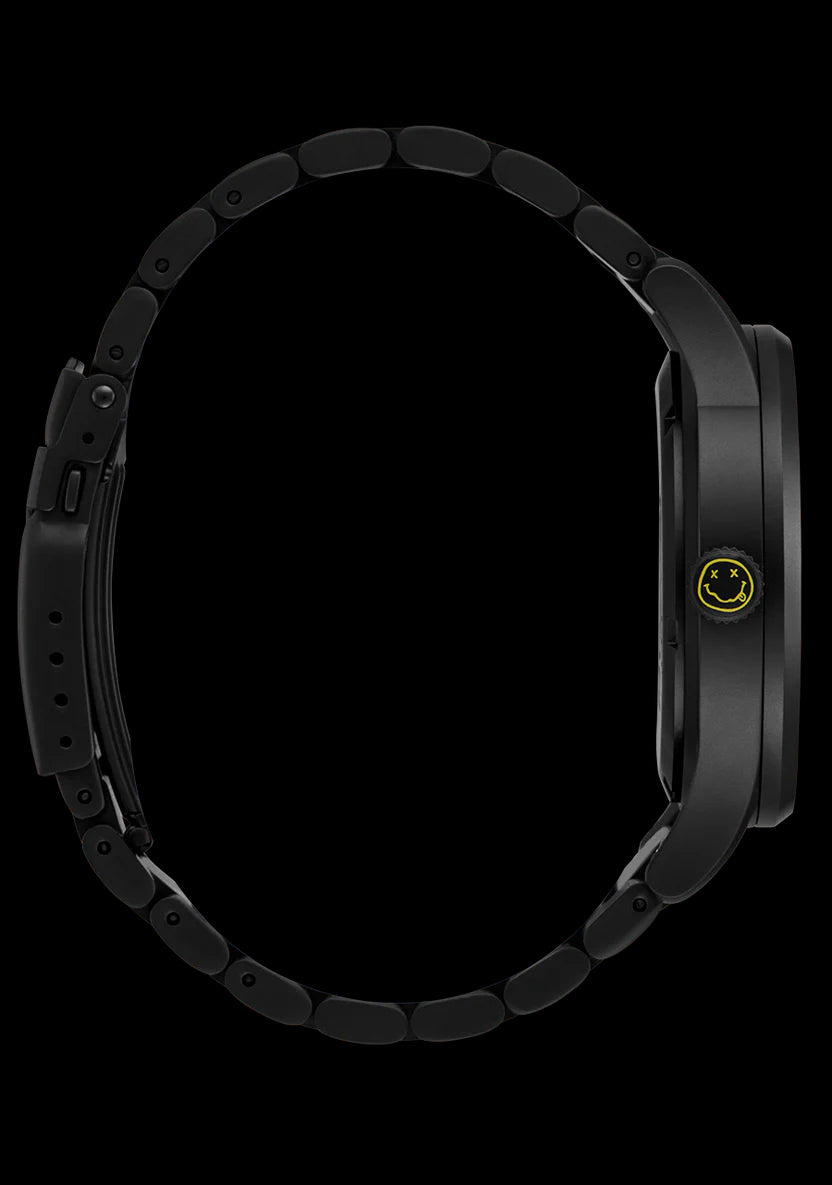 Nirvana Sentry Wobble Matte Super Black / Blue Watch, Design No: A1417-5367-00