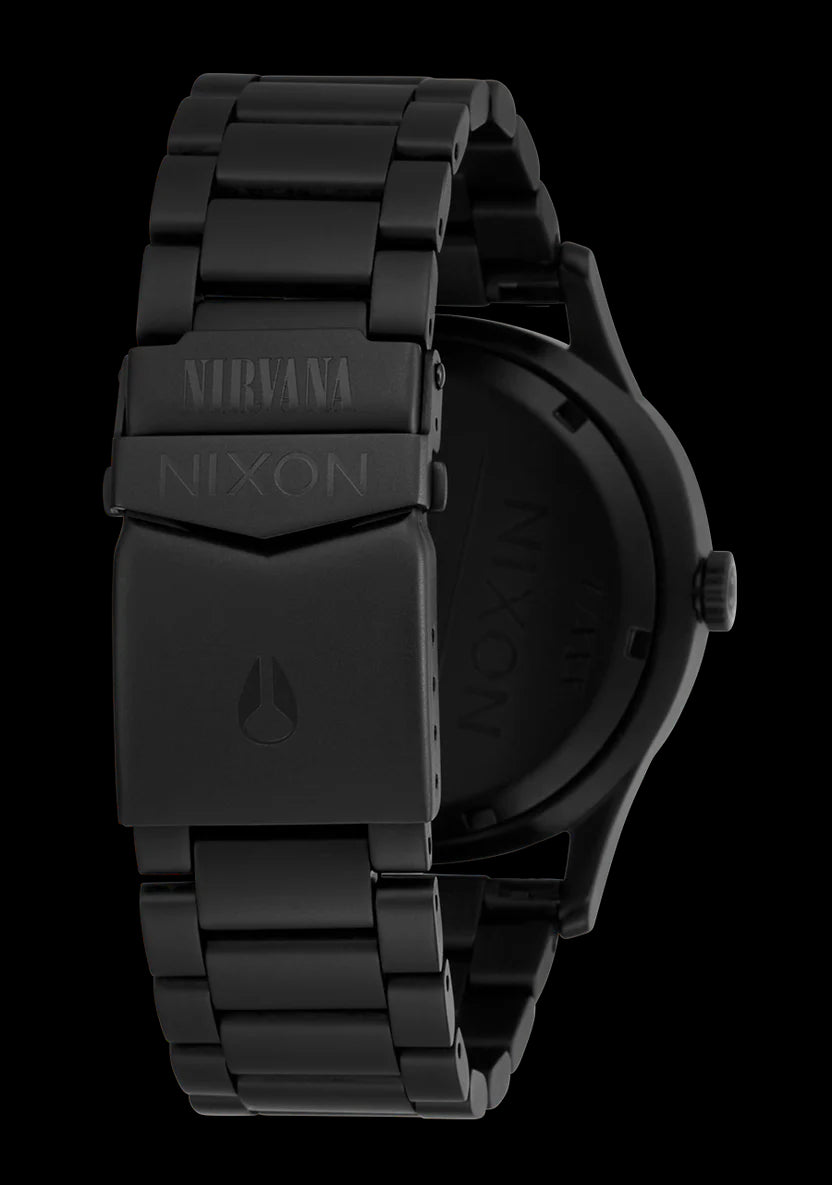 Nirvana Sentry Wobble Matte Super Black / Blue Watch, Design No: A1417-5367-00