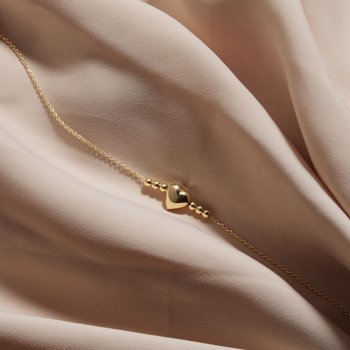 Najo Amore Yellow Gold Bracelet (18cm+ext). Design No: B7124