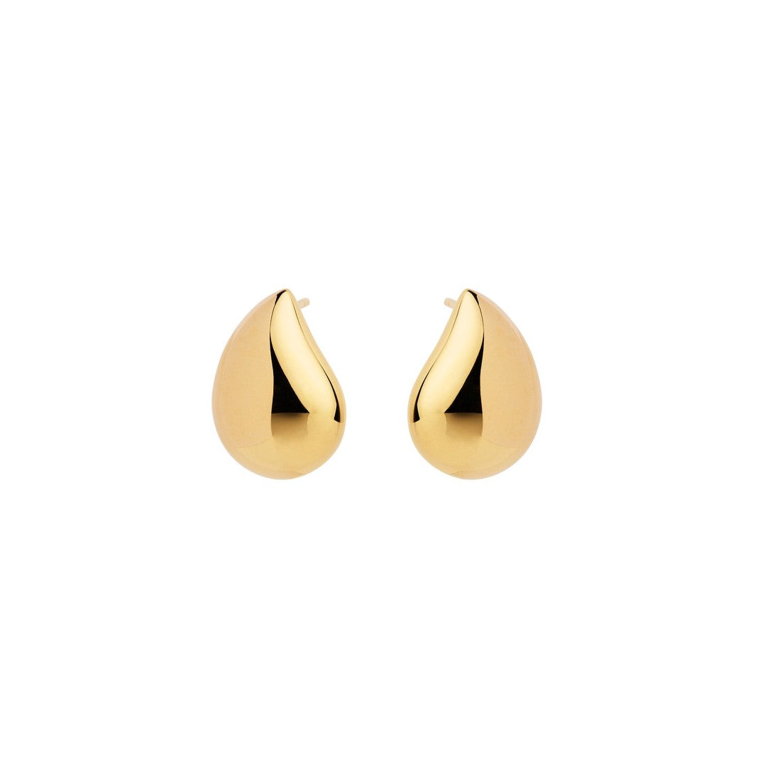 Najo Sunshower Small Stud Yellow Earring. Gold Plated Design: E6923