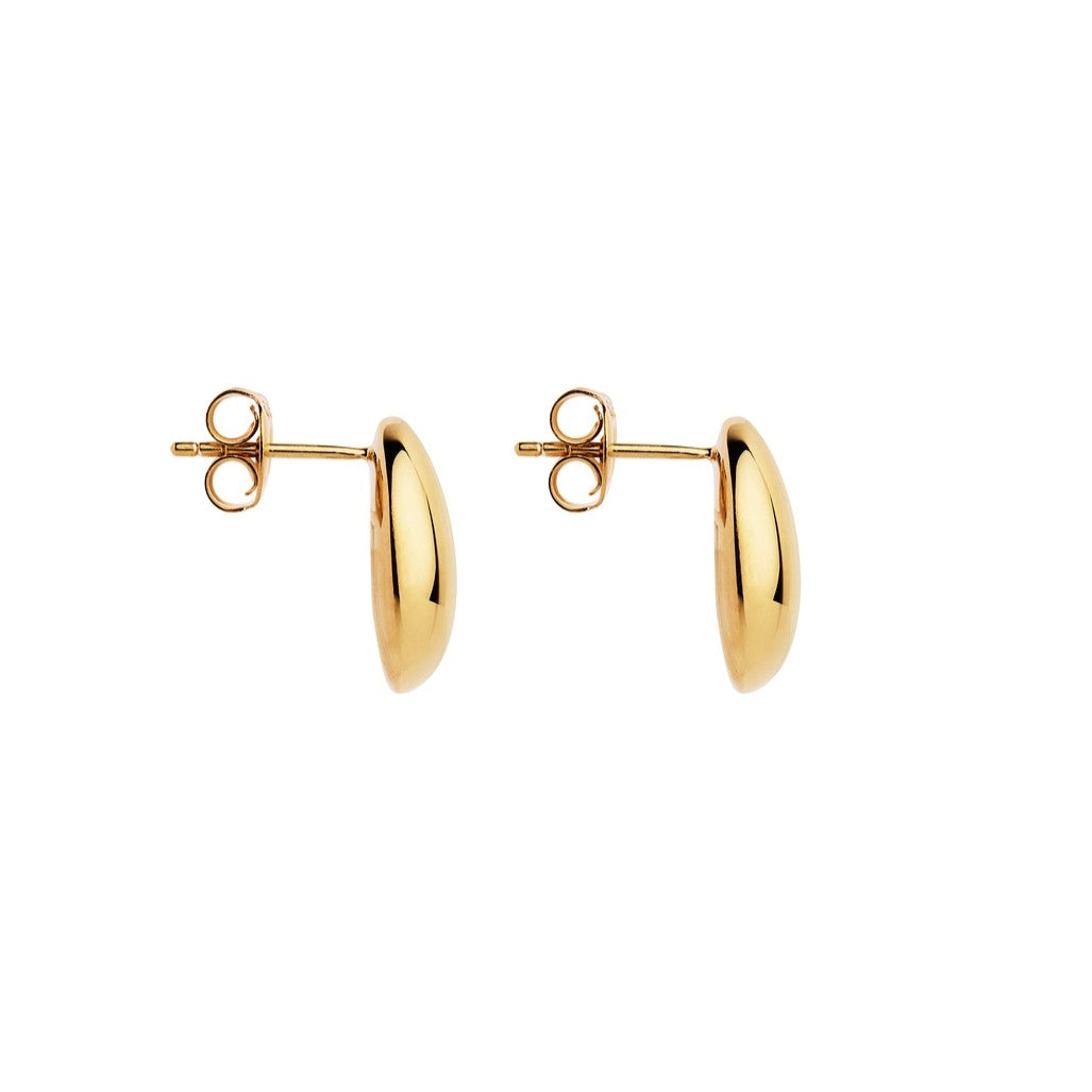 Najo Sunshower Small Stud Yellow Earring. Gold Plated Design: E6923