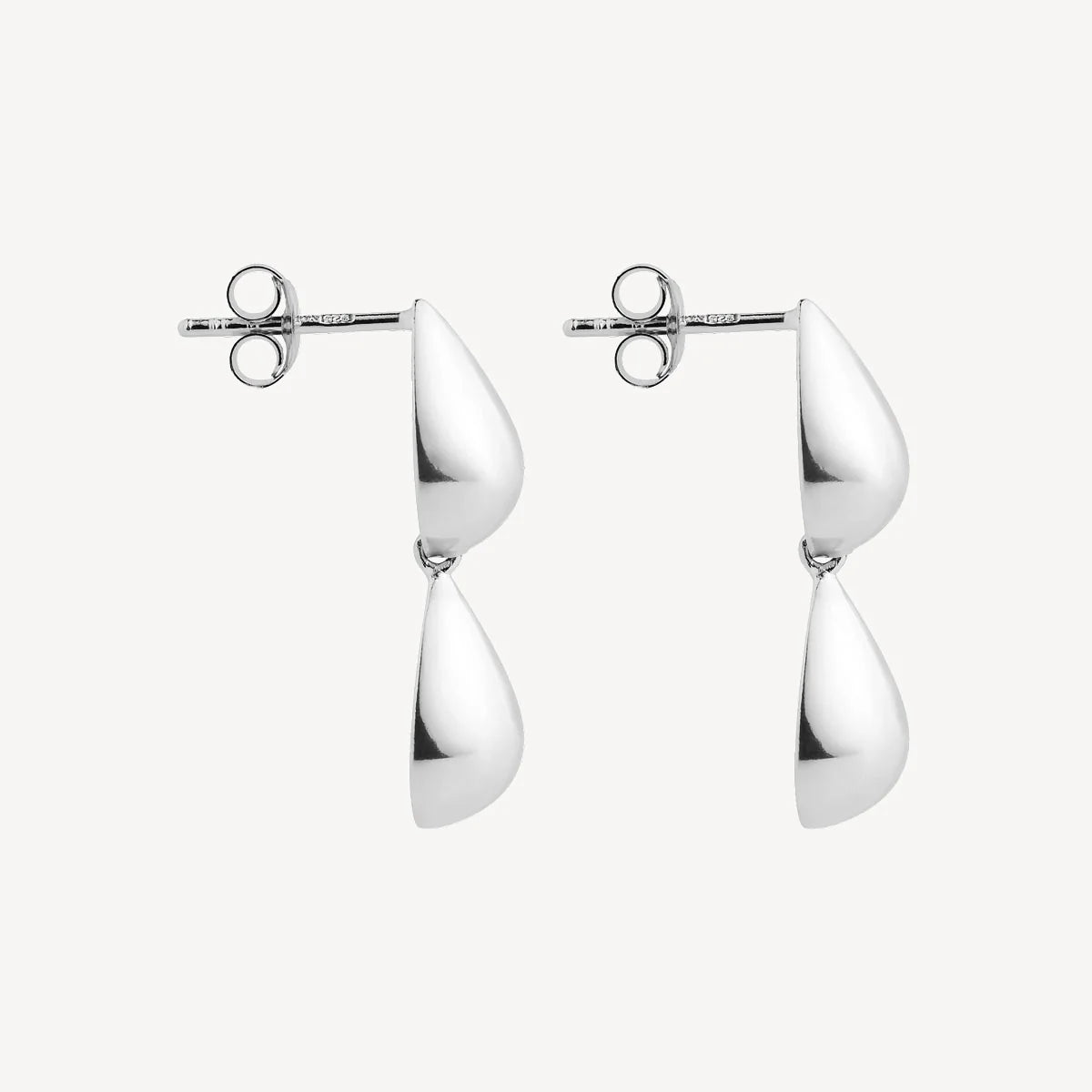 Najo Liora Double Drop Stud Earring. Design No: E7421