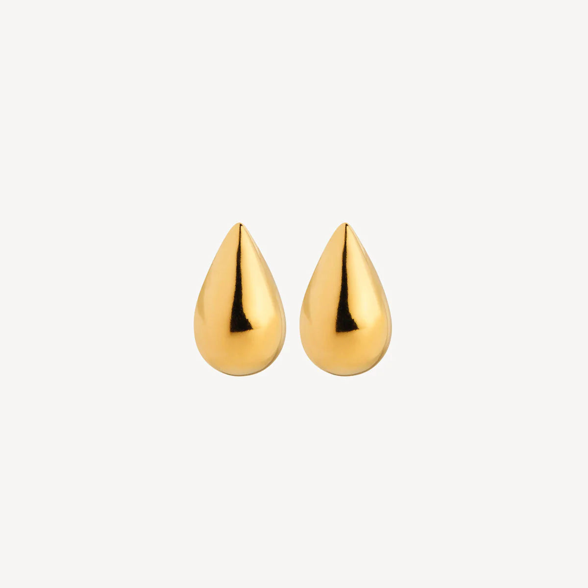 Najo Liora Stud Earring. Gold Plated, Design: E7424