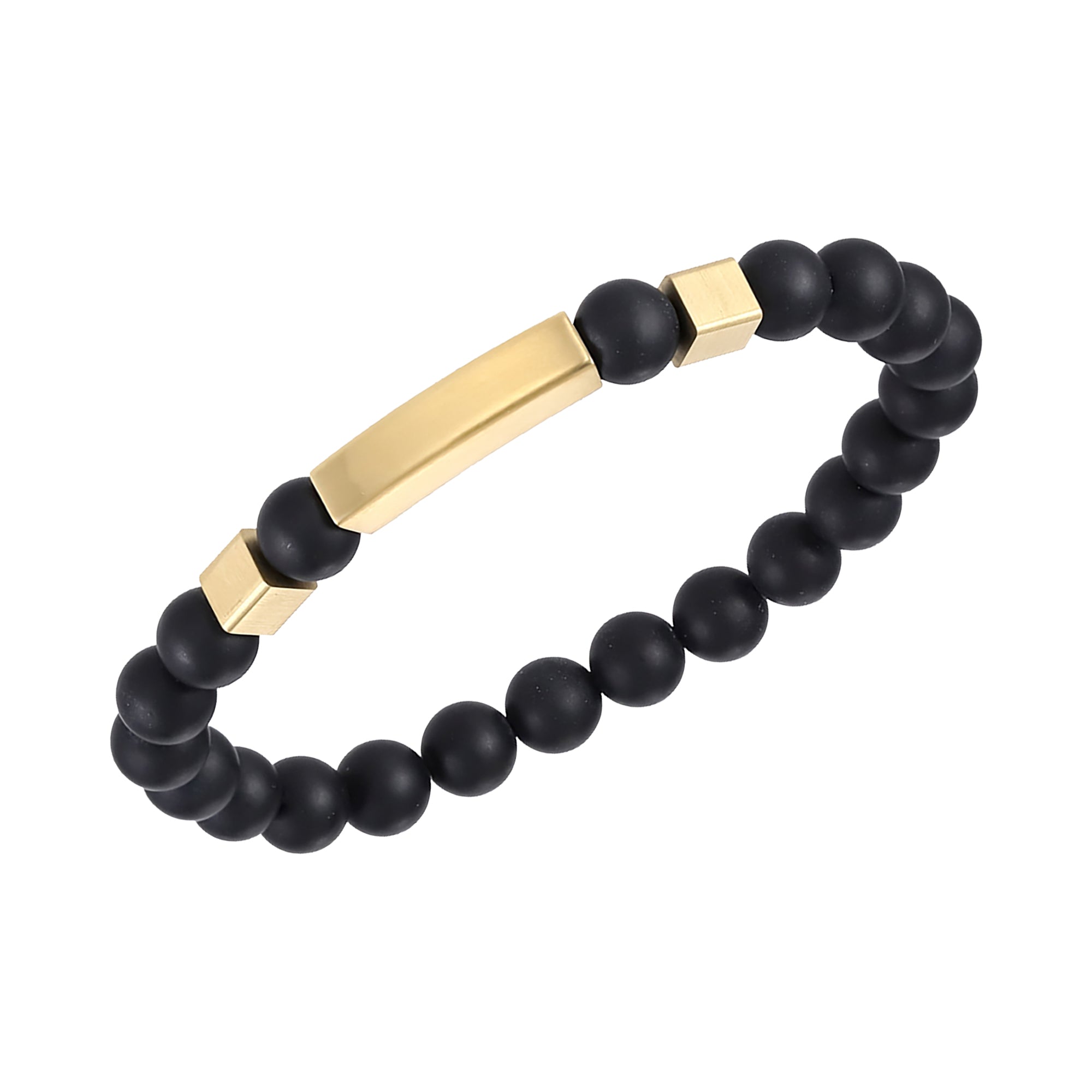 Stainless Steel Agate Bracelet. Design No: M3367